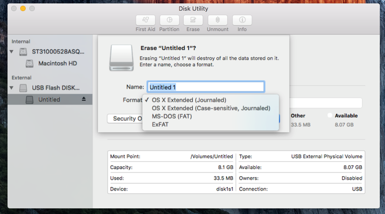 Format Usb For Mac And Pc