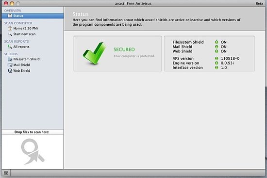 Avast free antivirus for mac